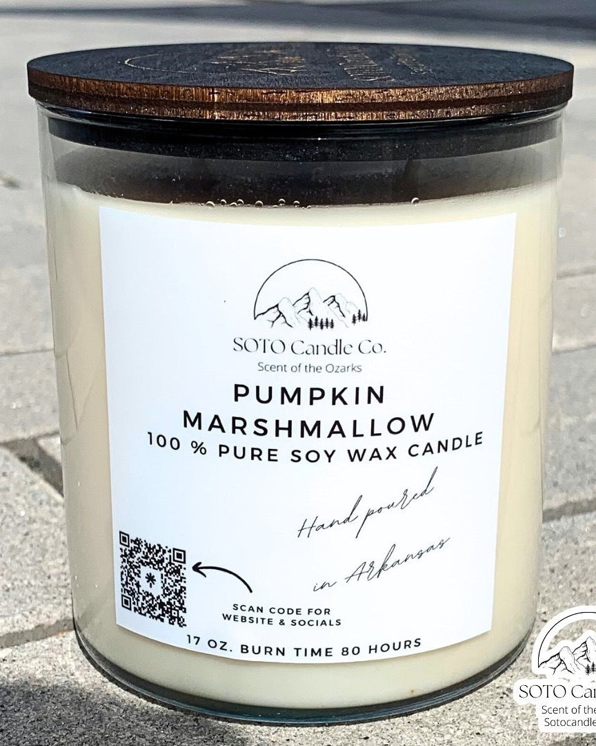Pumpkin Marshmallow β Tumbler Candle (17 oz)