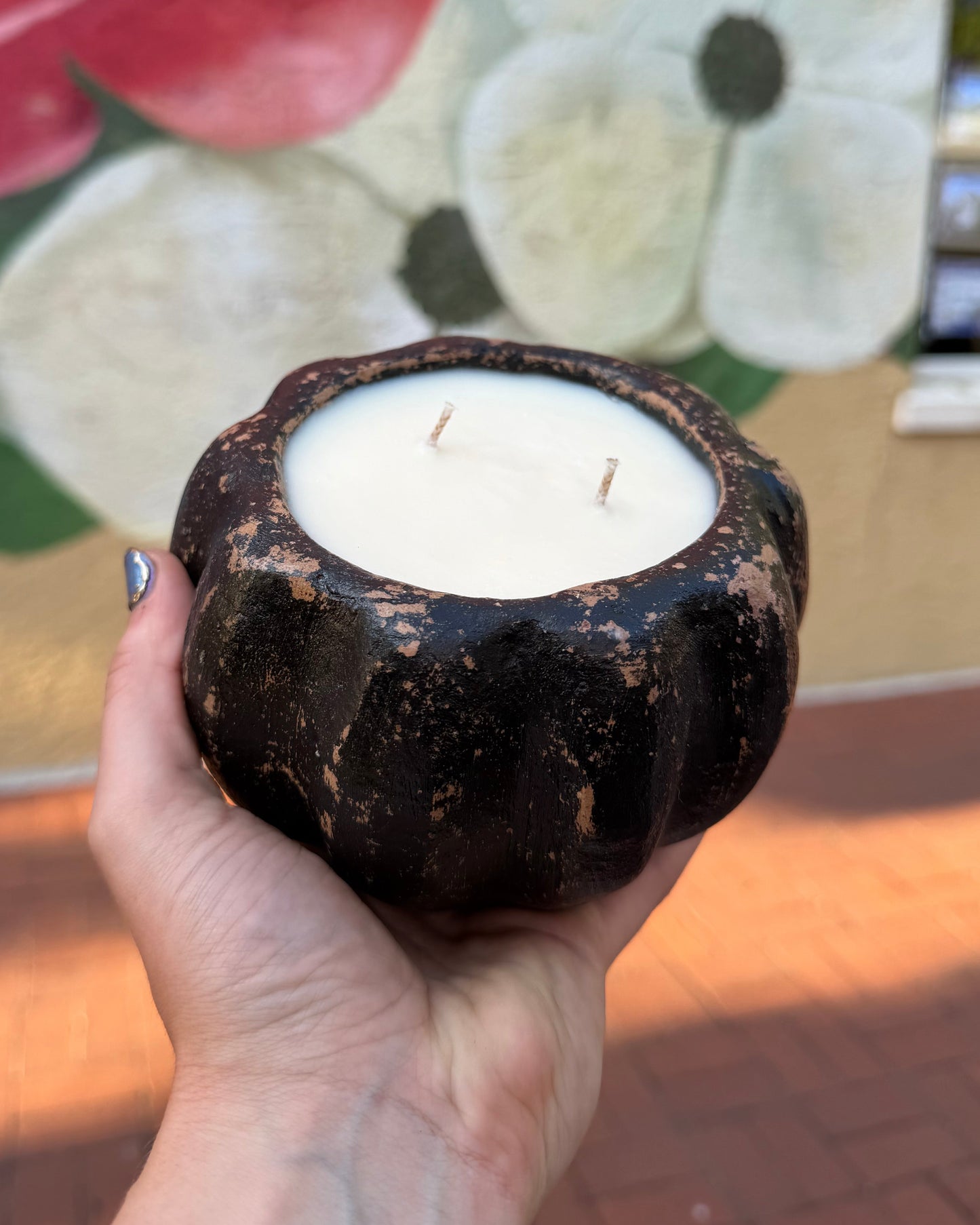 Leaves – Pumpkin Bowl 2-Wick Candle