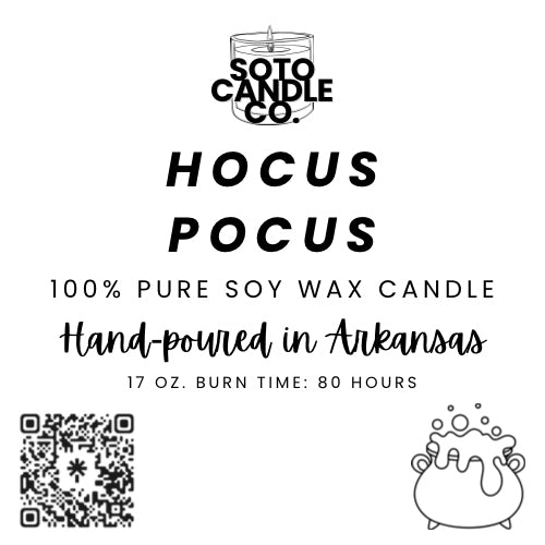 Hocus Pocus – Tumbler Candle (17 oz)