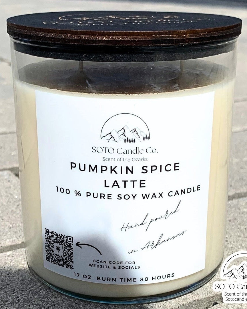 Pumpkin Spice Latte β Tumbler Candle (17 oz)