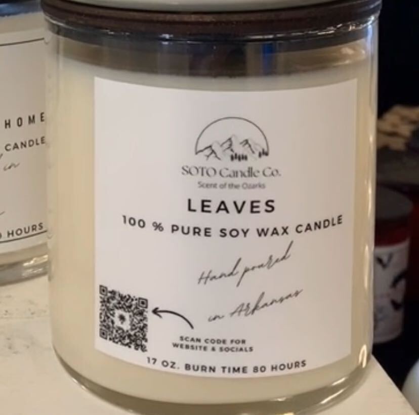 Leaves – Tumbler Candle (17 oz) | 2 Wick | Fruity, Spiced, Cozy | Clean Soy, Pet-Safe, Hand-Poured