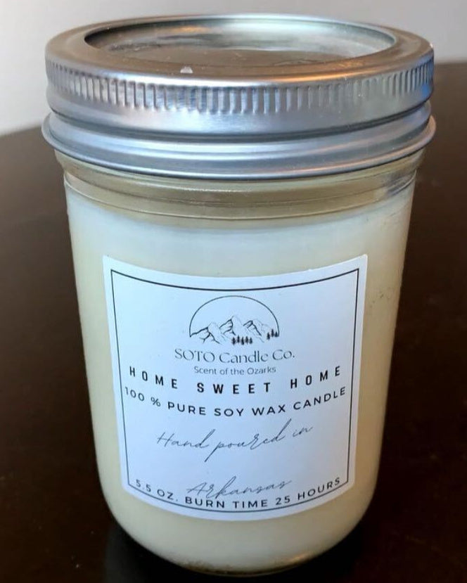 Home Sweet Home β Mason Jar Candle (5.5 oz)
