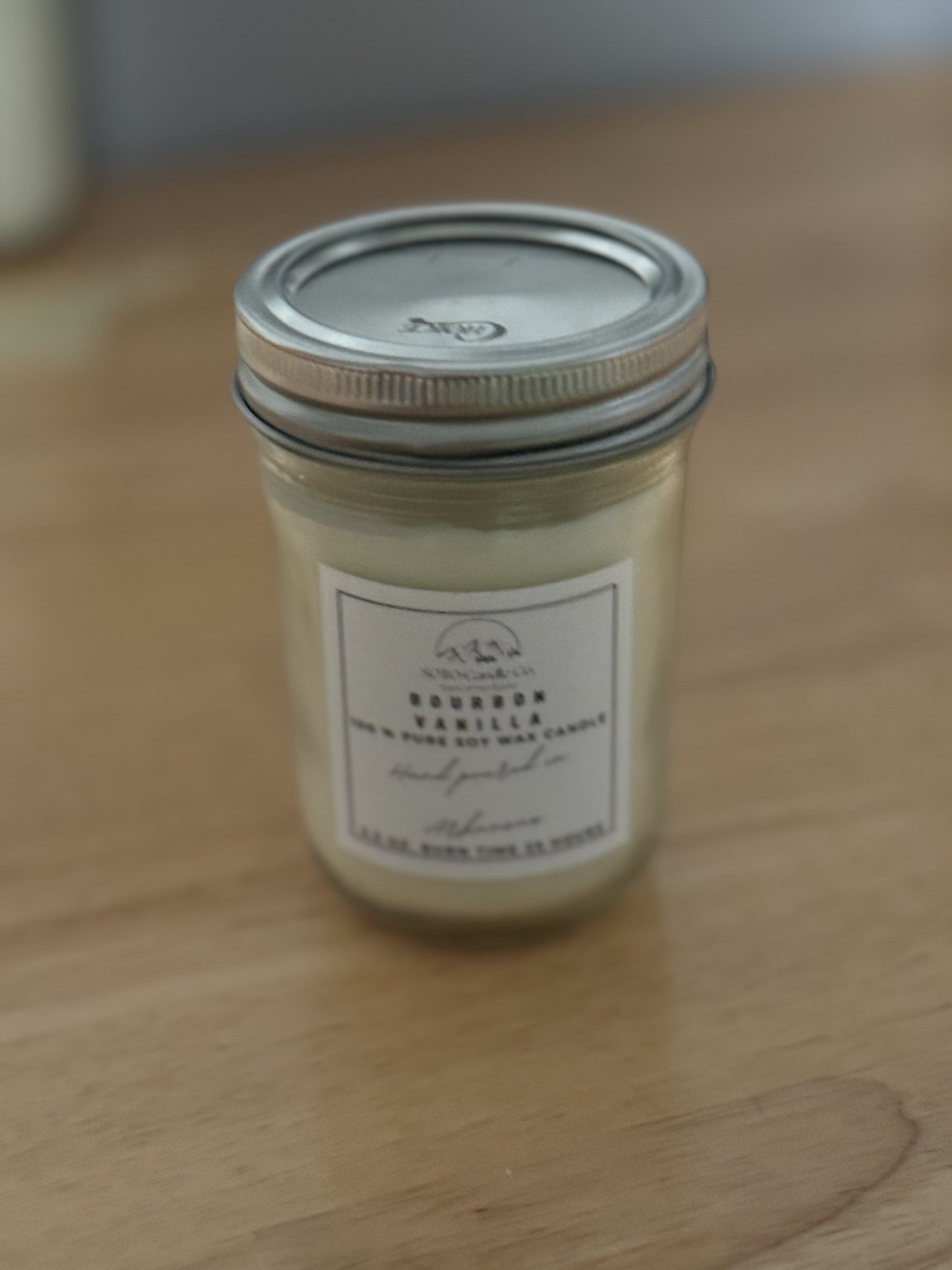 SOTO Candle Co-Mason Jar Single Wick Soy Candle Non Toxic & All Natural