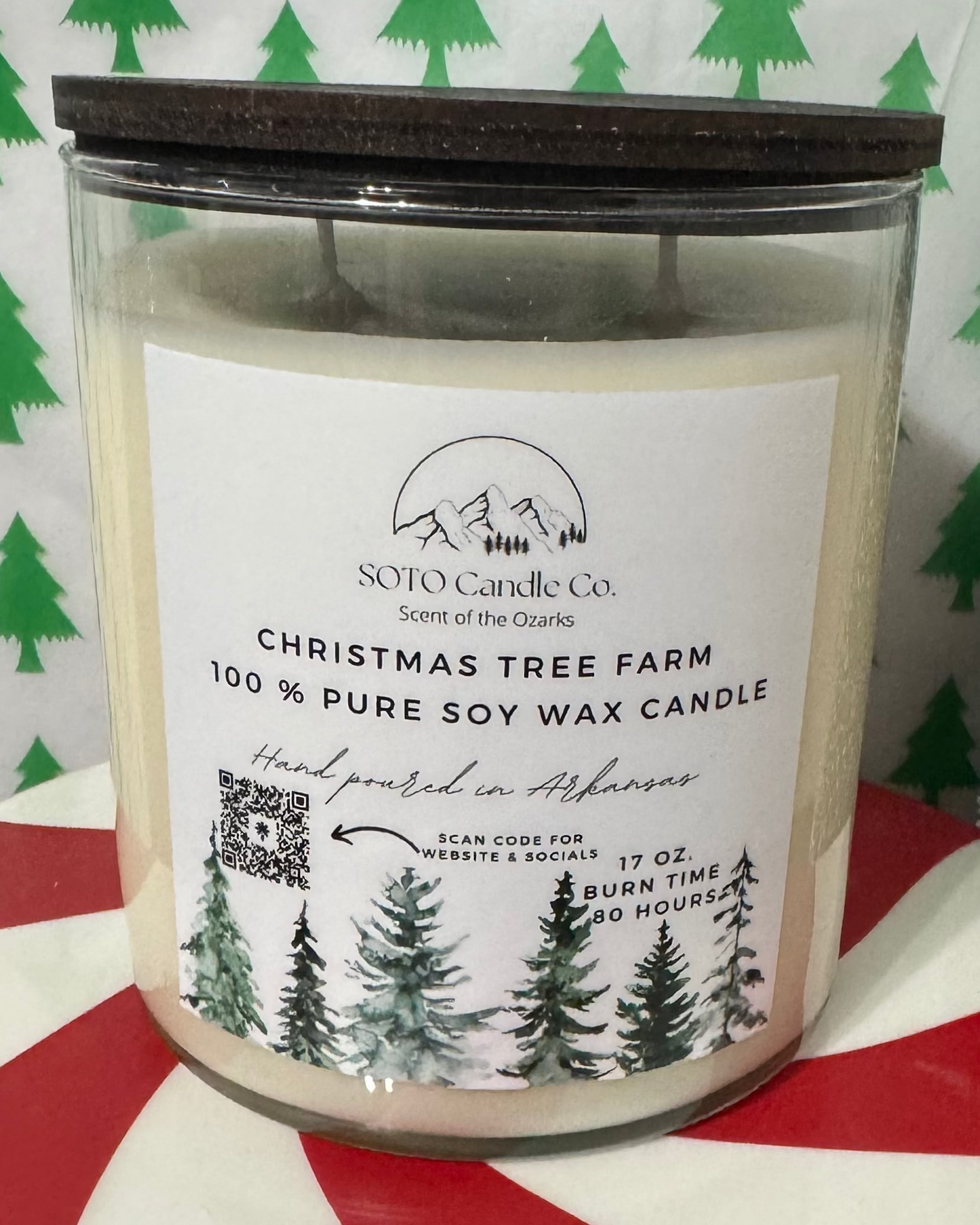 Christmas Tree Farm – Tumbler Candle (17 oz)