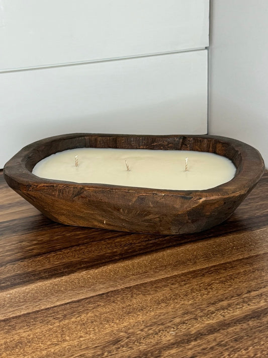 Citrus Shores – Regular Dough Bowl Candle (3 Wick) | Inspired by a Certain High Lord | Clean Soy, Pet-Safe, Hand-Poured