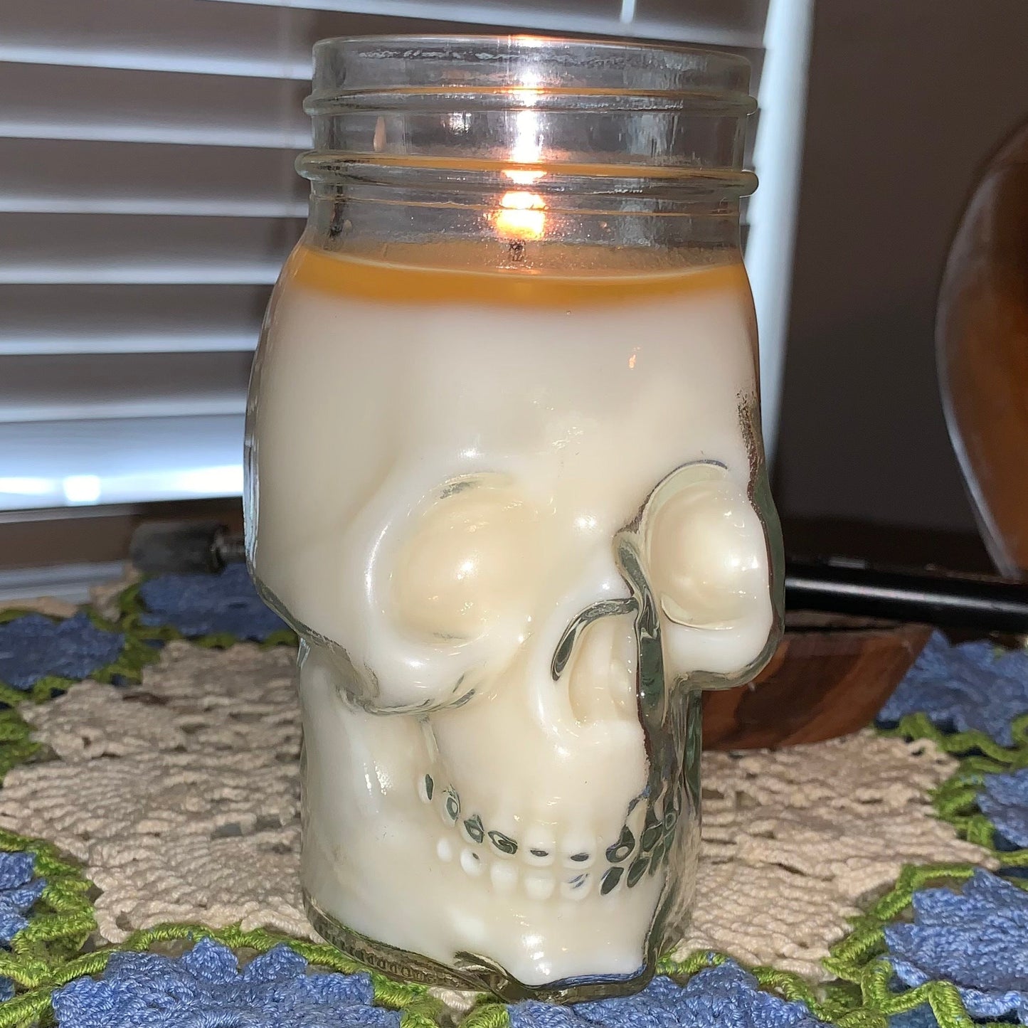 Skull Candle – It’s Fall Y’all | Clean Soy, Pet-Safe, Hand-Poured