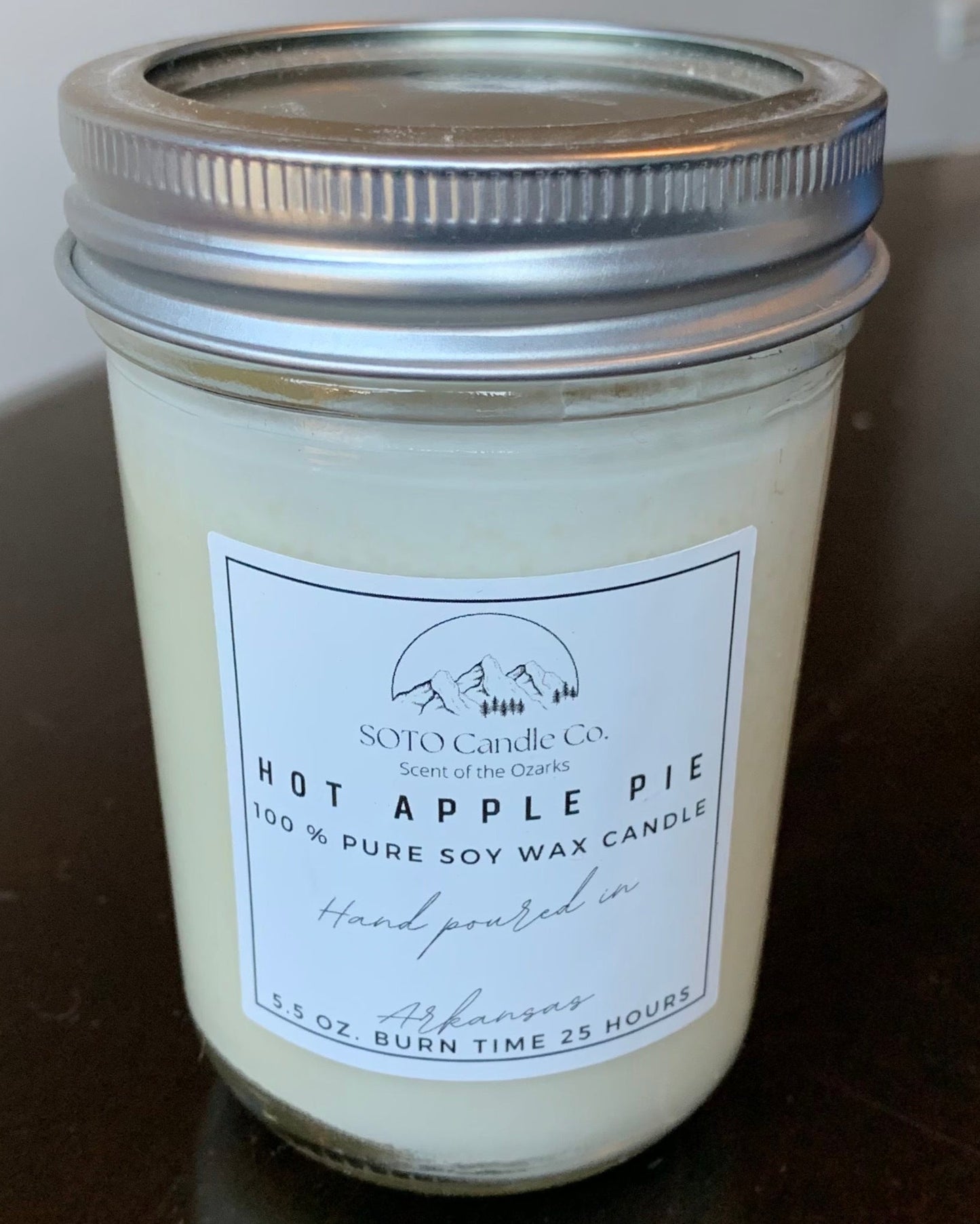 Hot Apple Pie β Mason Jar Candle (5.5 oz)