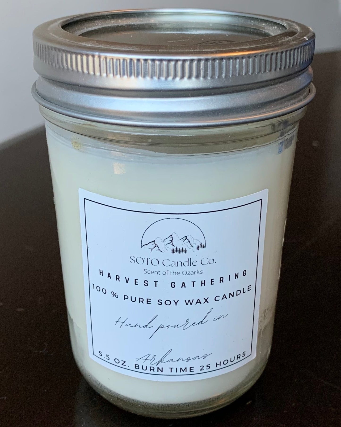 Harvest Gathering β Mason Jar Candle (5.5 oz)