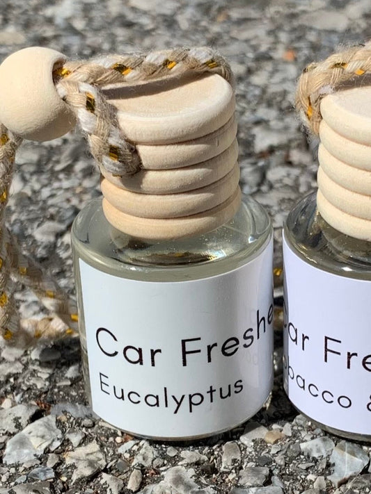 Eucalyptus – Car Freshener | Fresh, Herbal, Clean | Adjustable Strength | Pet-Safe, Naturally Based Oils