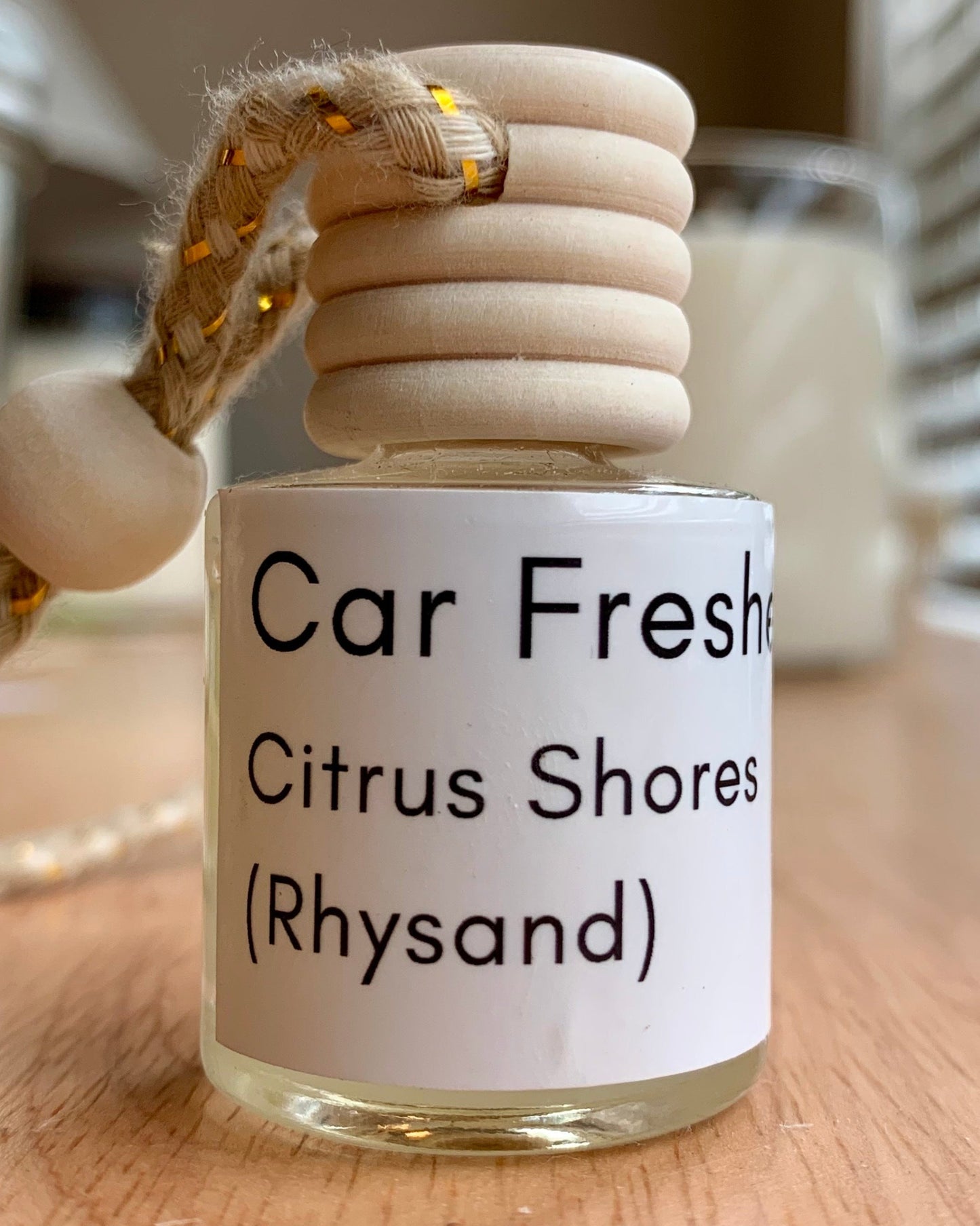 Citrus Shores Car Freshener | Inspired by a Certain High Lord