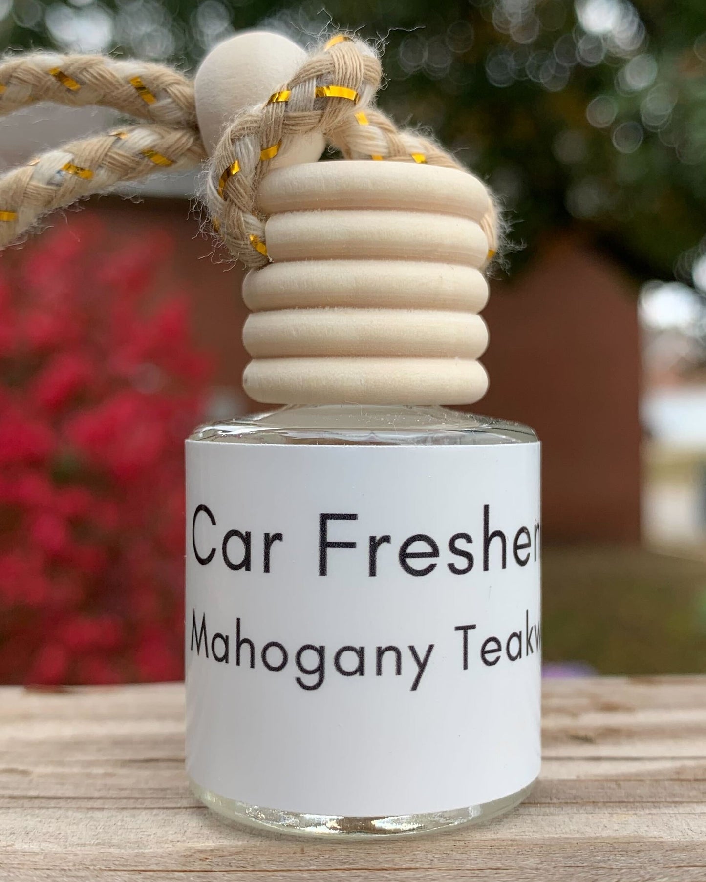 Mahogany Teakwood β Car Freshener