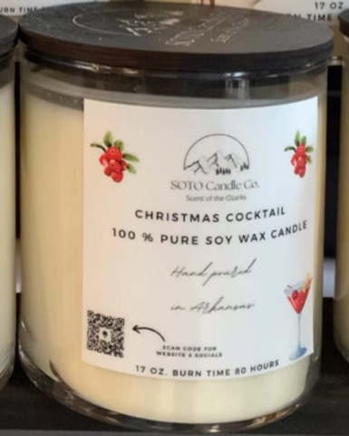 Christmas Cocktail โ Tumbler Candle (17 oz)