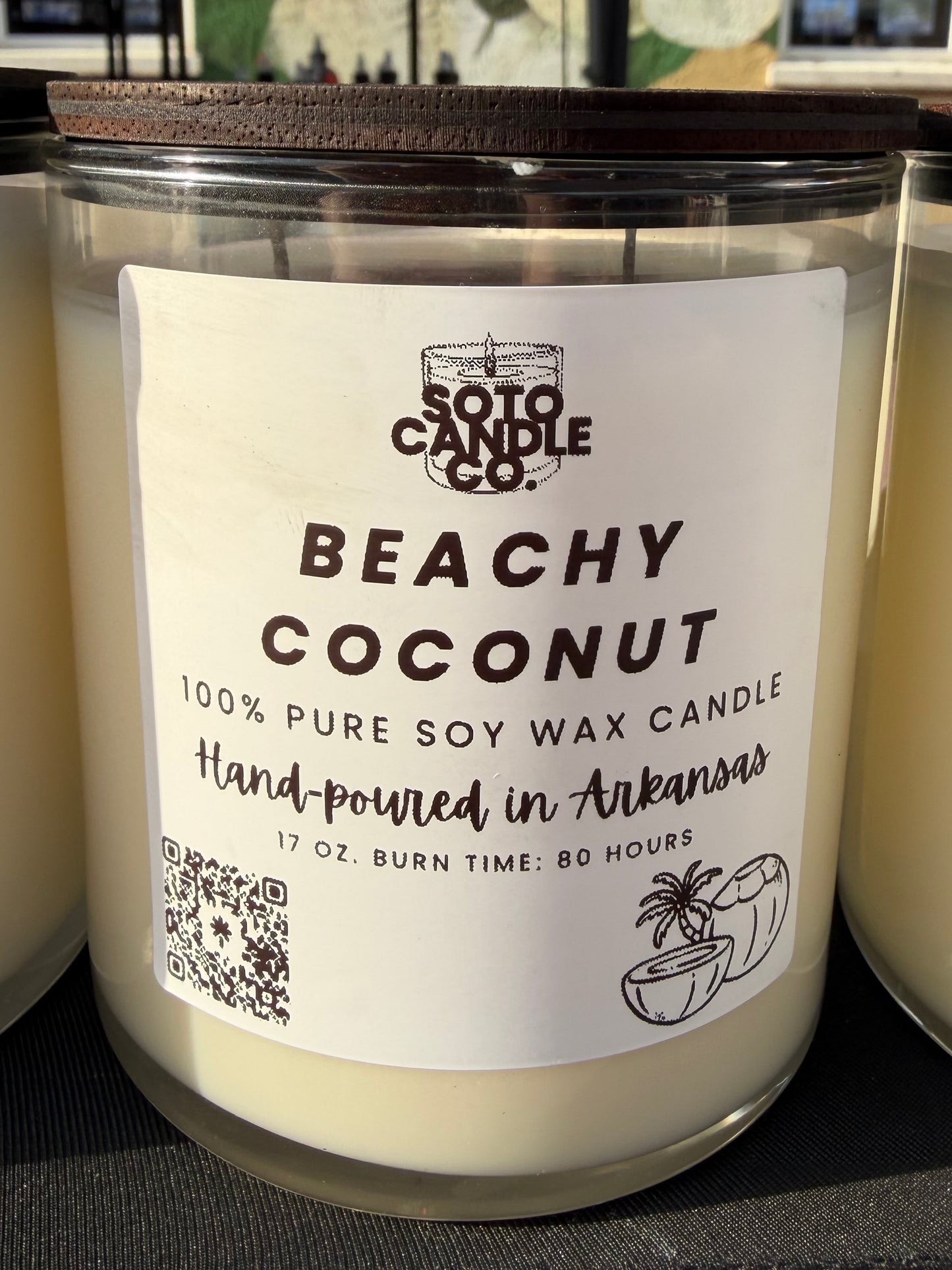 Beachy Coconut – Tumbler Candle (17 oz)