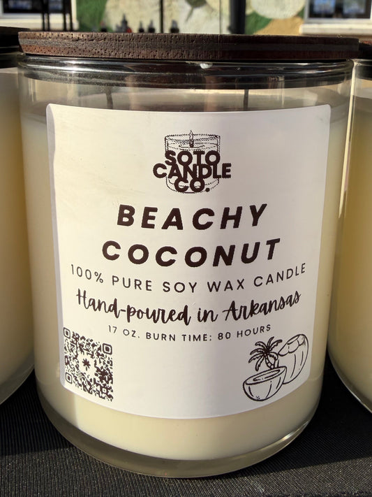 Beachy Coconut – Tumbler Candle (17 oz)