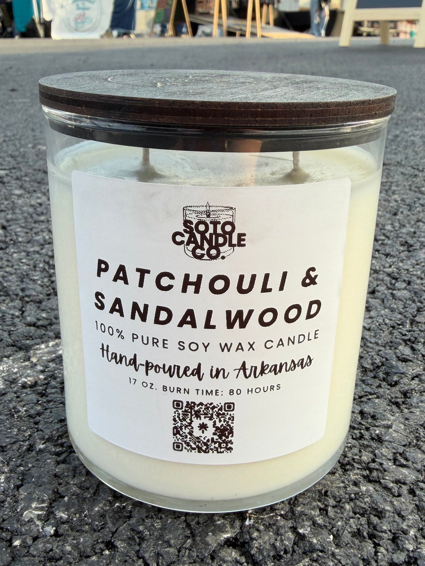 Patchouli & Sandalwood – Tumbler Candle (17 oz)