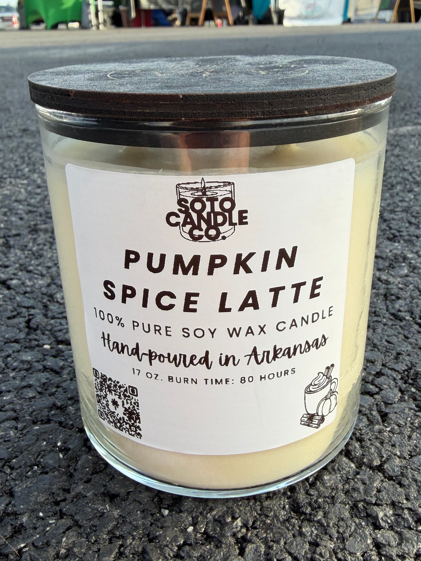 Pumpkin Spice Latte – Tumbler Candle (17 oz)