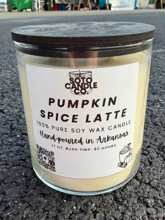 Pumpkin Spice Latte – Tumbler Candle (17 oz)