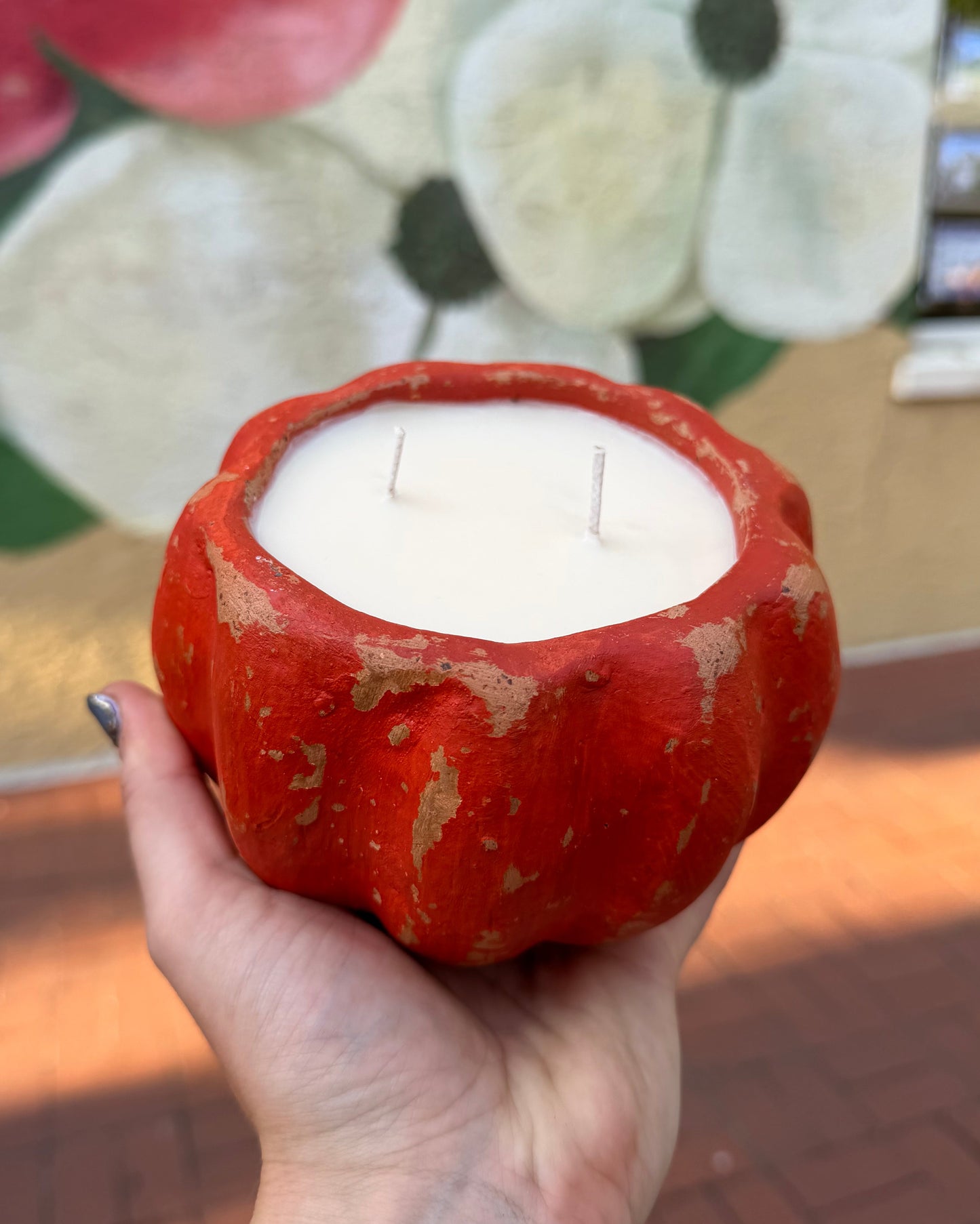 Leaves – Pumpkin Bowl 2-Wick Candle