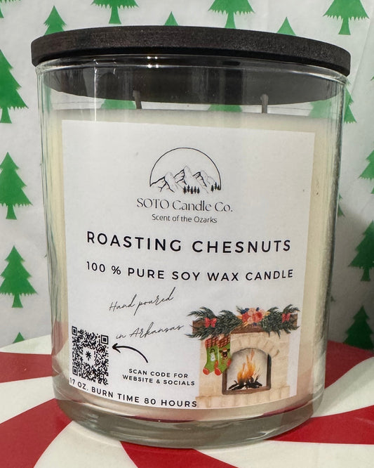 Roasting Chestnuts – Tumbler Candle (17 oz)