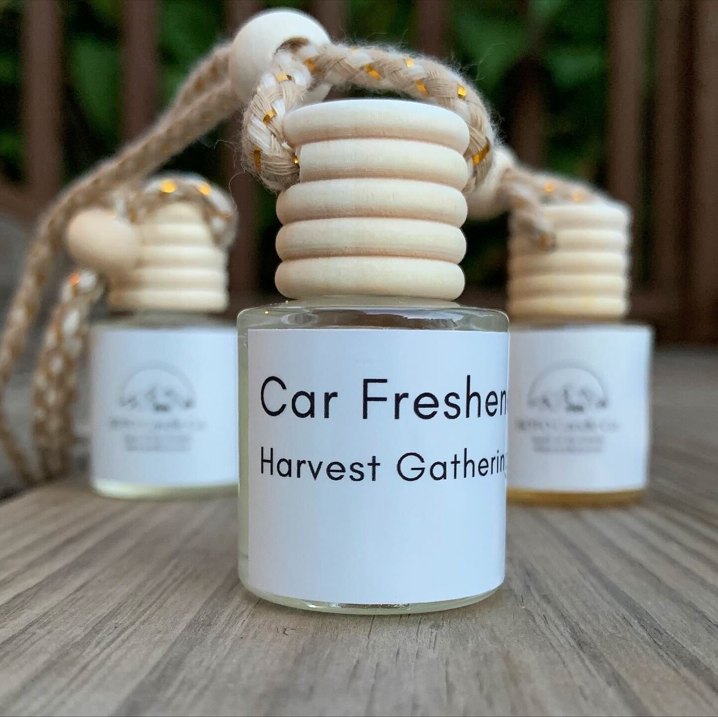 Harvest Gathering – Car Freshener | Spiced, Fruity, Cozy | Natural Coconut Oil + Clean Scent Oils | Pet-Safe, Hand-Poured