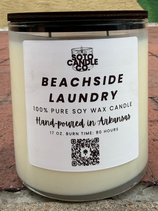 Beachside Laundry – Tumbler Candle (17 oz)