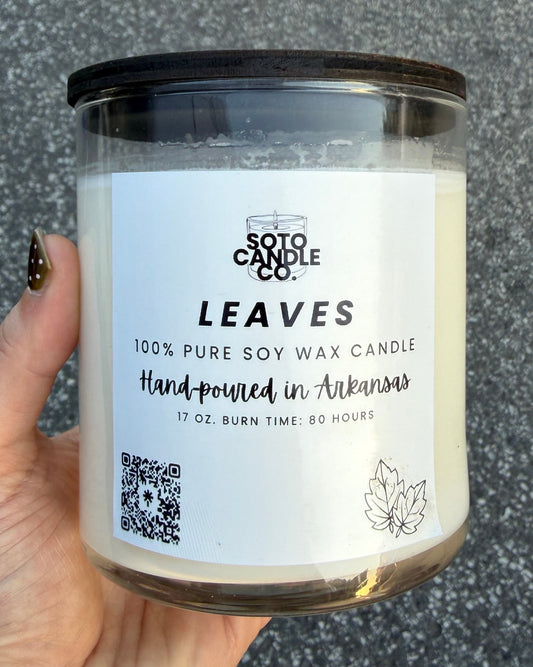 Leaves – Tumbler Candle (17 oz)