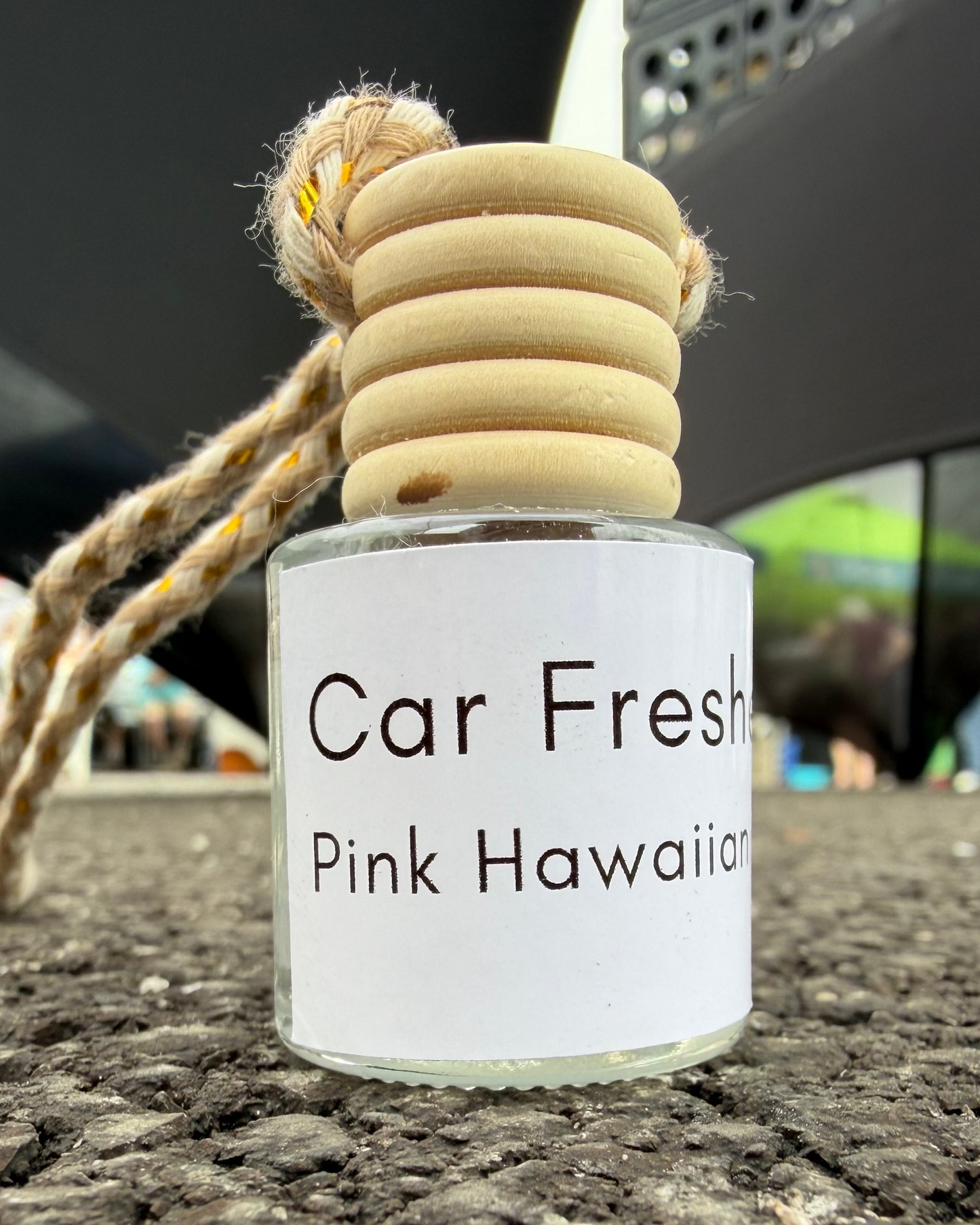 Pink Hawaiian Car Freshener
