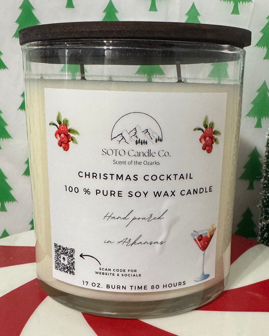 Christmas Cocktail – Tumbler Candle (17 oz)