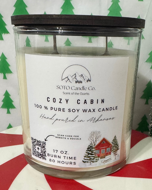 Cozy Cabin – Tumbler Candle (17 oz)