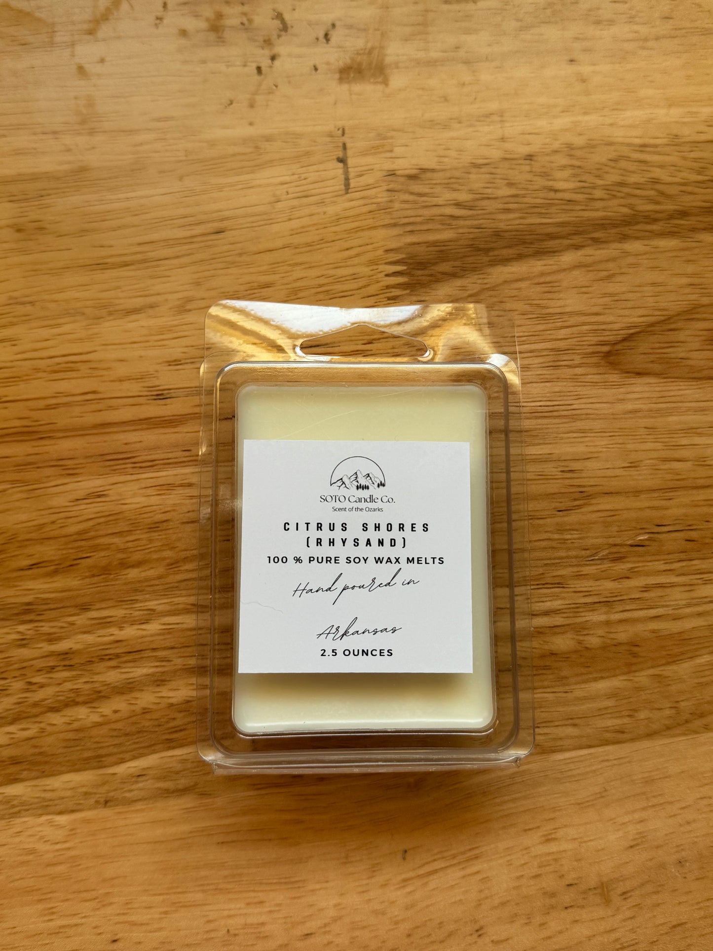 SOTO Candle Co Pure Soy Wax Melts All natural and Non Toxic