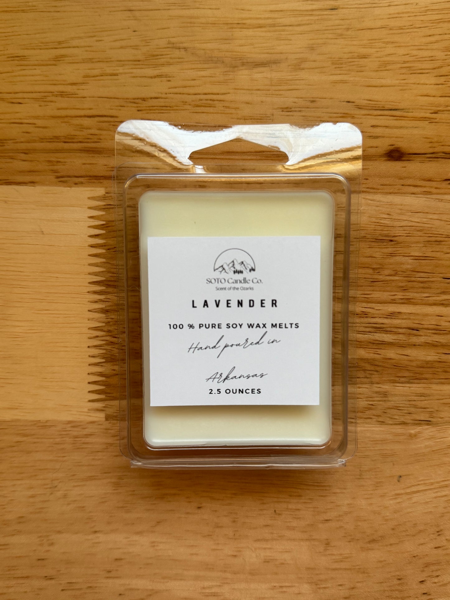 SOTO Candle Co Pure Soy Wax Melts All natural and Non Toxic