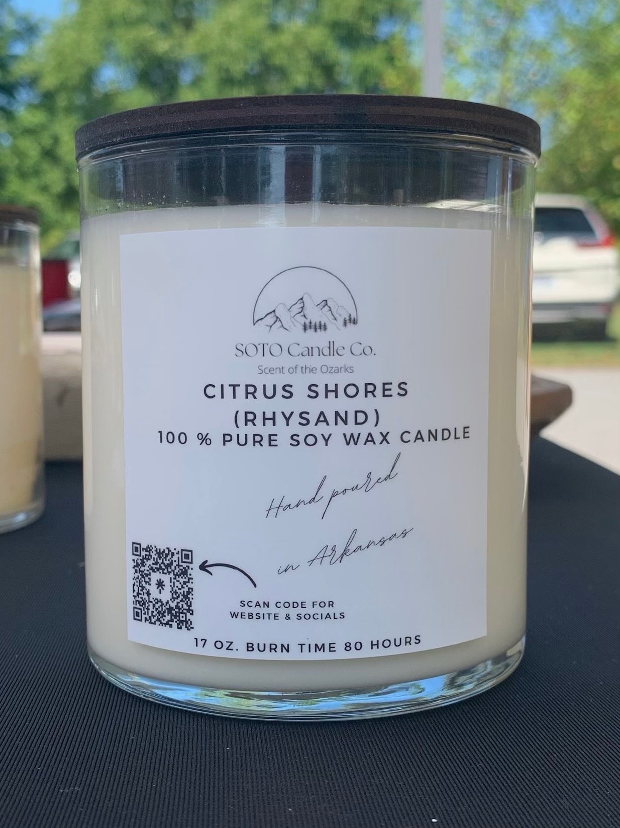 Citrus Shores – Tumbler Candle (17 oz) | 2 Wick | Inspired by a Certain High Lord | Clean Soy, Pet-Safe, Hand-Poured