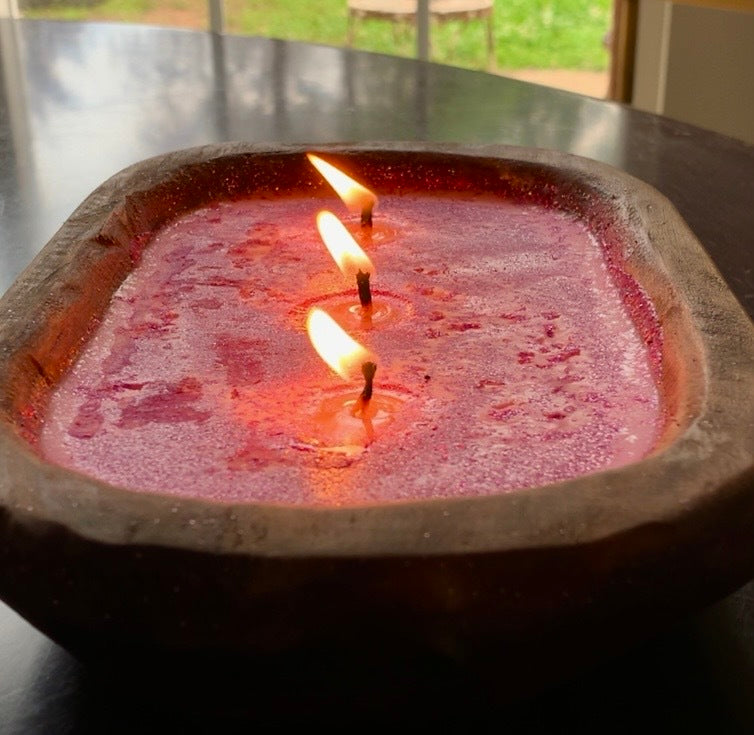 Makes the Whole Place Shimmer – Dough Bowl Candle (3 Wick)