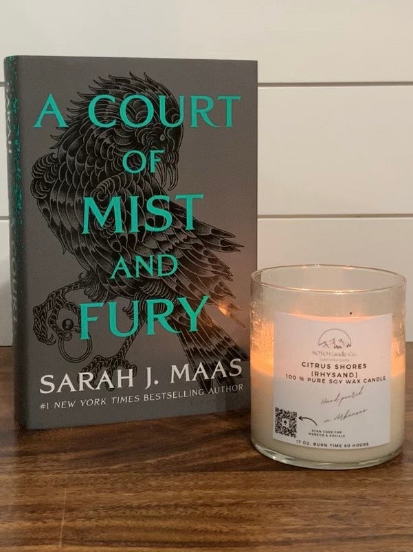 Citrus Shores – Tumbler Candle (17 oz) | 2 Wick | Inspired by a Certain High Lord | Clean Soy, Pet-Safe, Hand-Poured