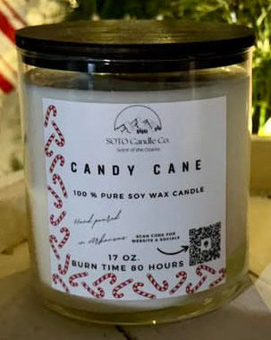 Candy Cane – Tumbler Candle (17 oz)