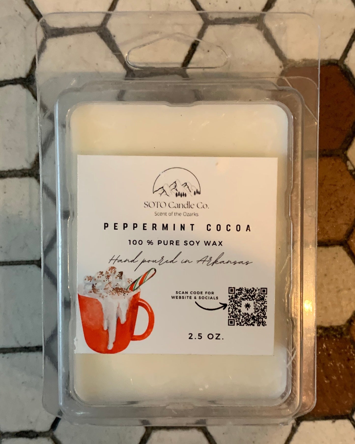 Peppermint Cocoa – Wax Melt